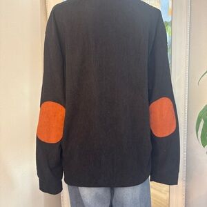 Coofandy Men’s Black Ribbed Pullover